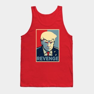 Donald Trump Revenge Mugshot Tank Top